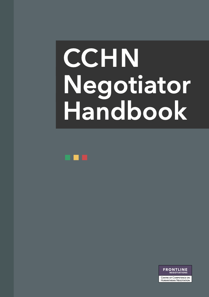 CCHN Manuel du négociateur et de la négociatrice  (EN)